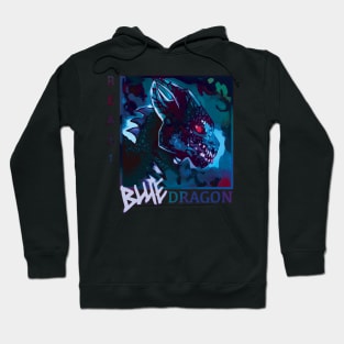 Blue dragon beast Hoodie